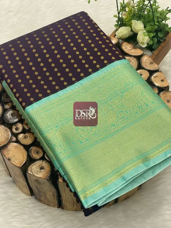 1000 Butta Korvai Border Saree