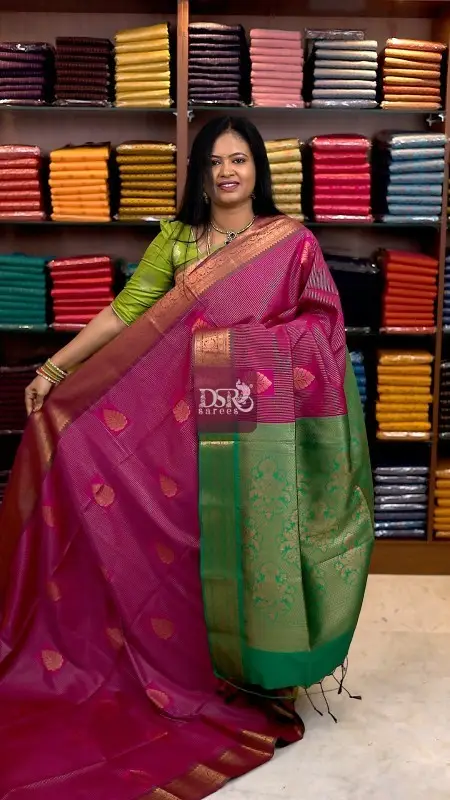 Premium Kanchi Vairaoosi Soft Silk