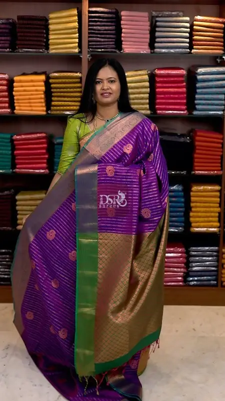 Premium Kanchi Vairaoosi Soft Silk