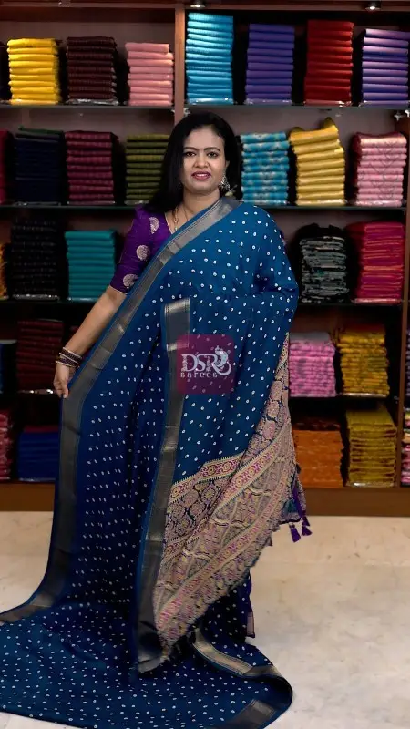 Viscose Chiffon Saree - vol6