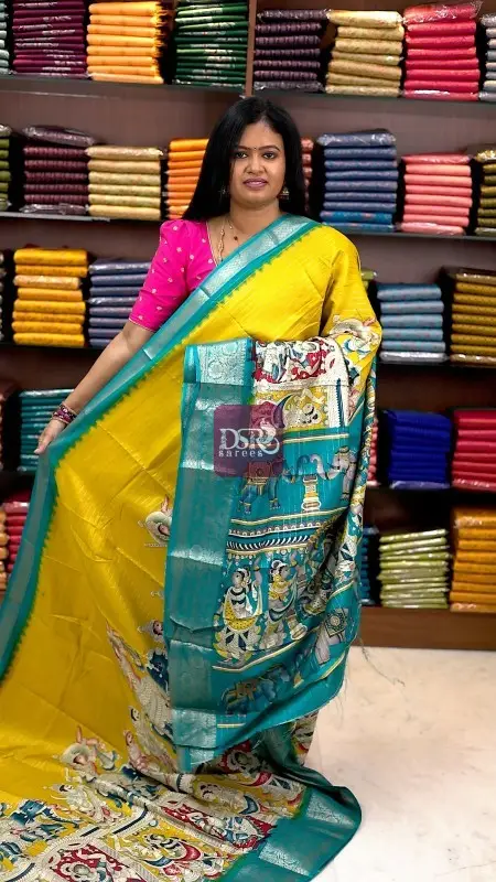 Kalamkari Dola Saree