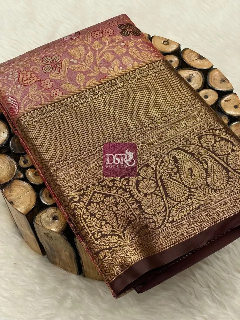 Meena Kari Tissue Bridal Sarees - vol1