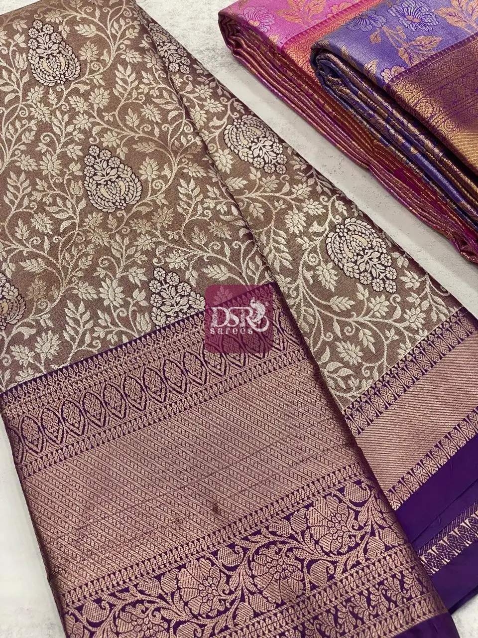 Tissue Korvai Silk Sarees