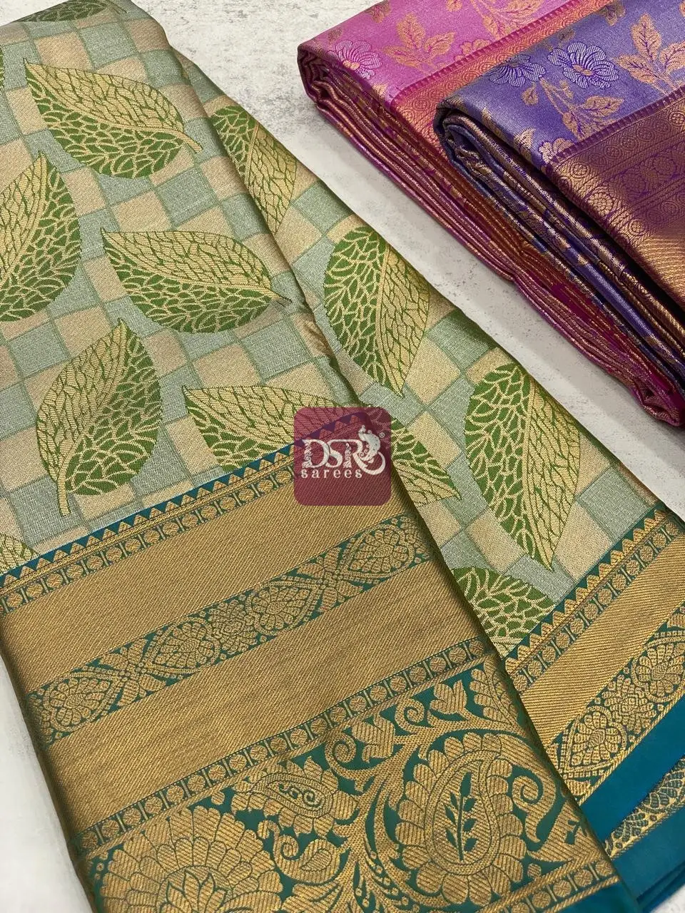 Tissue Korvai Silk Sarees