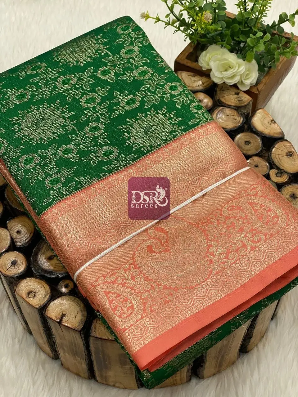 Tissue Brocade Silk Sarees