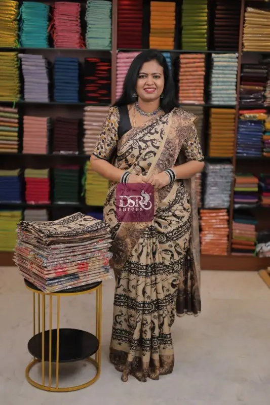 Semi Tussar Silk