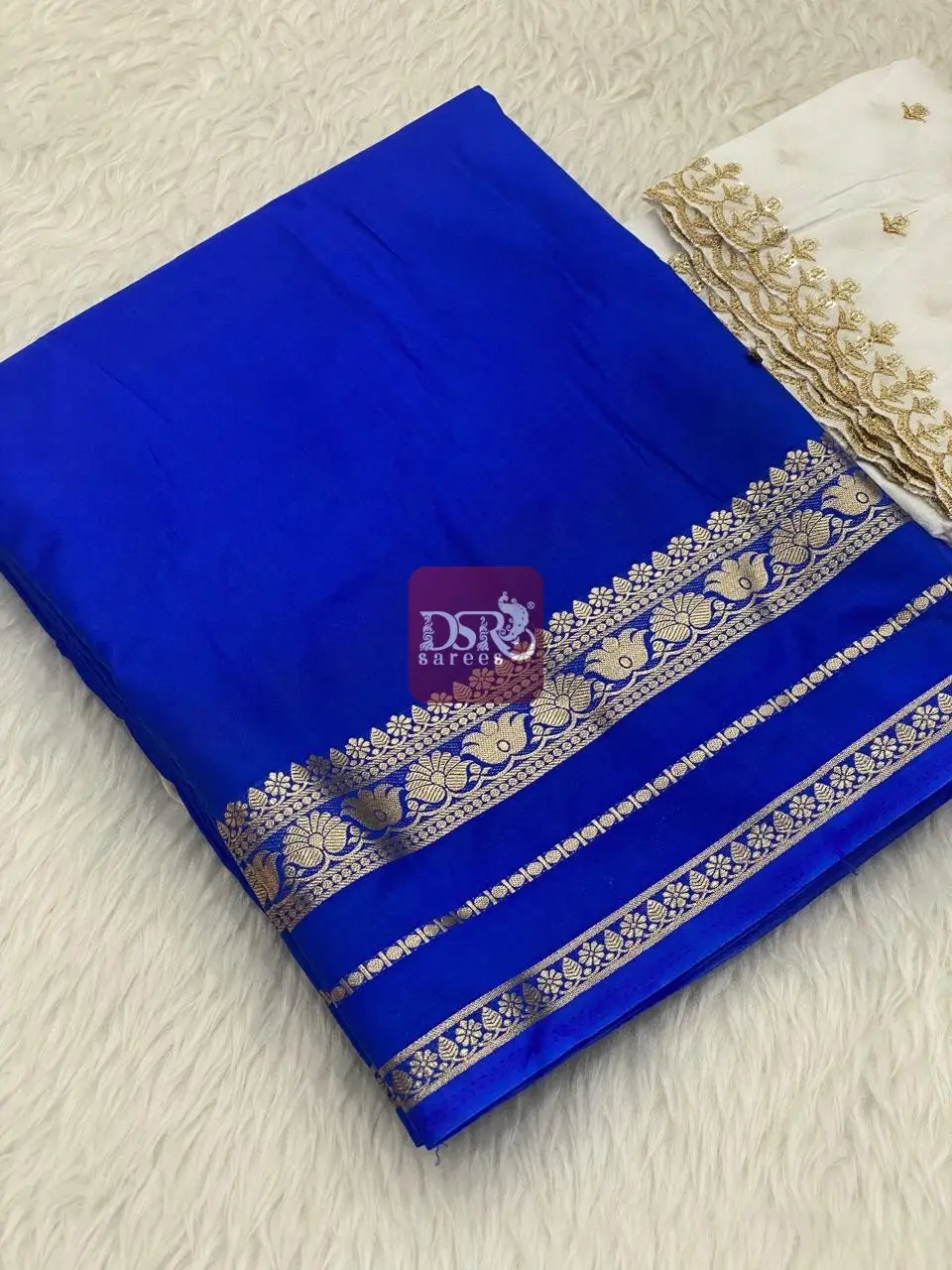 Semi Mysore Crepe Silk Saree - vol1