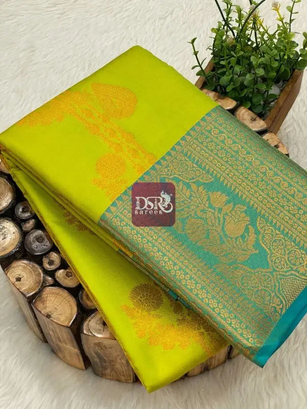 Premium Kanchi Korvai Border Saree