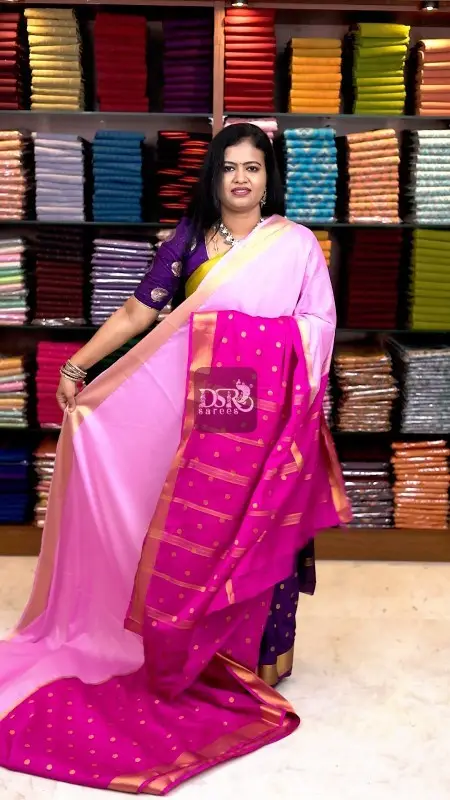 Mysore Crepe Silk Sarees -vol1