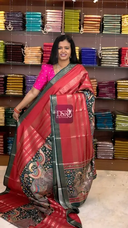 Digital Print Dola Crepe Saree
