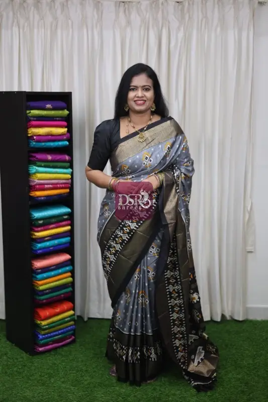 Patola Foil Printed Sarees
