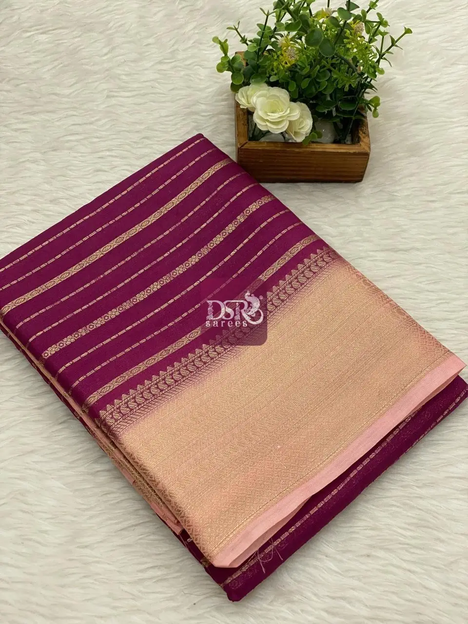 Semi Mysore Viscose Crepe Silk