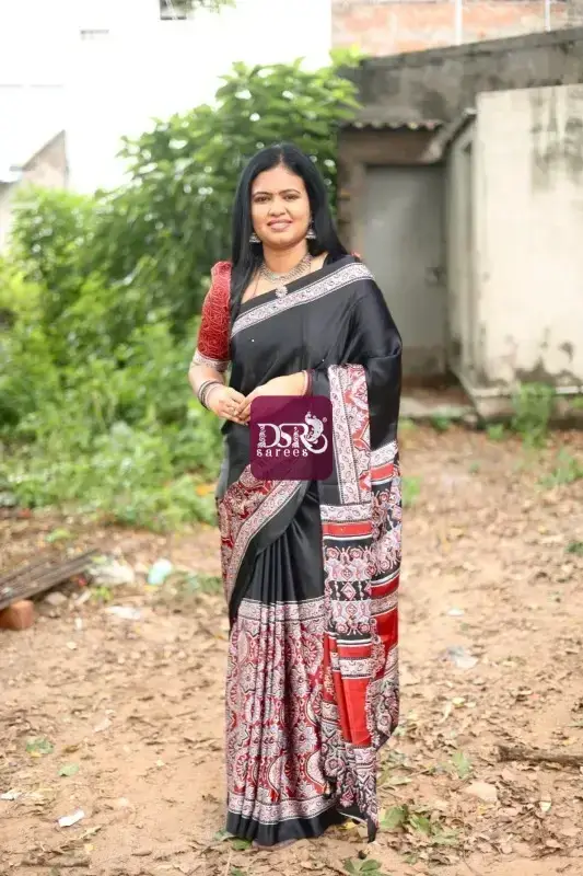 Mirror Modal Satins Silks Sarees