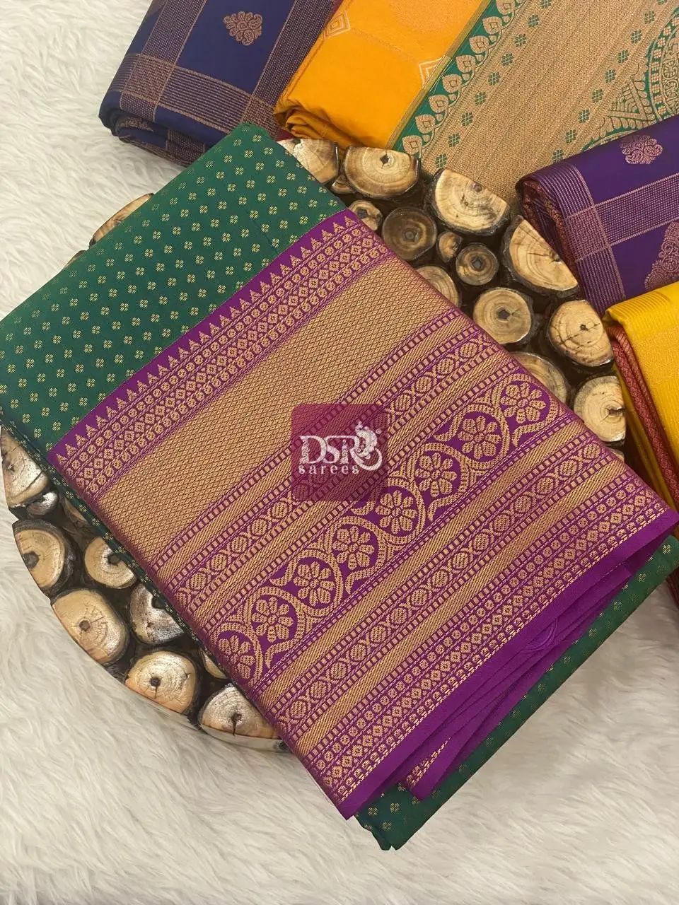 1000 Butta Korvai Border Saree