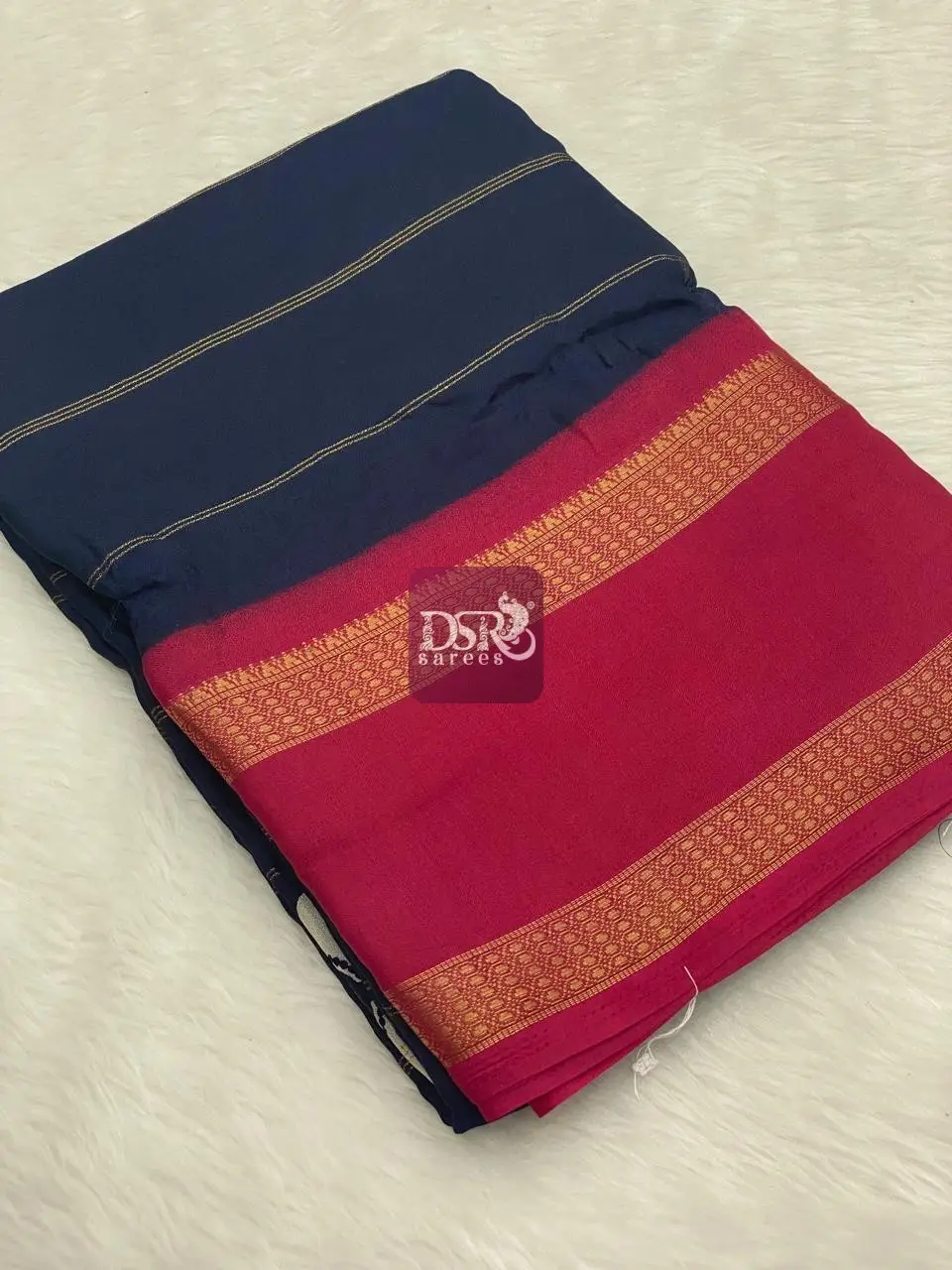 Viscose Chiffon Saree - vol9