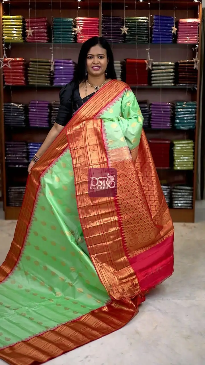 Premium Gadwal Semi Pattu Sarees