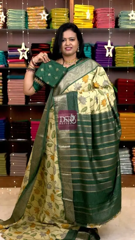 Kalamkari Viscose Crepe Silk