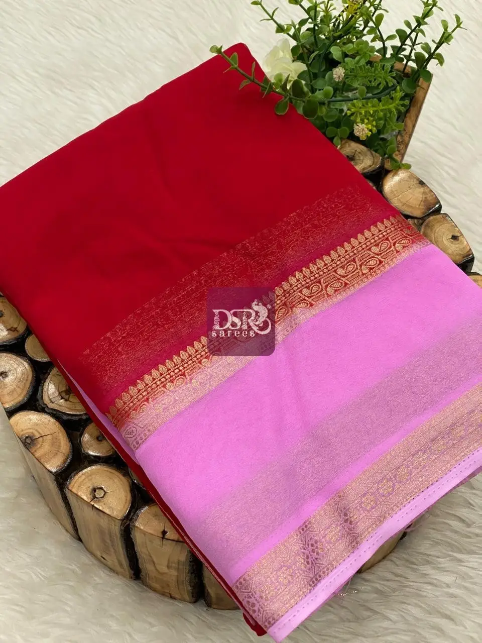 Mysore georgette Sarees - vol1