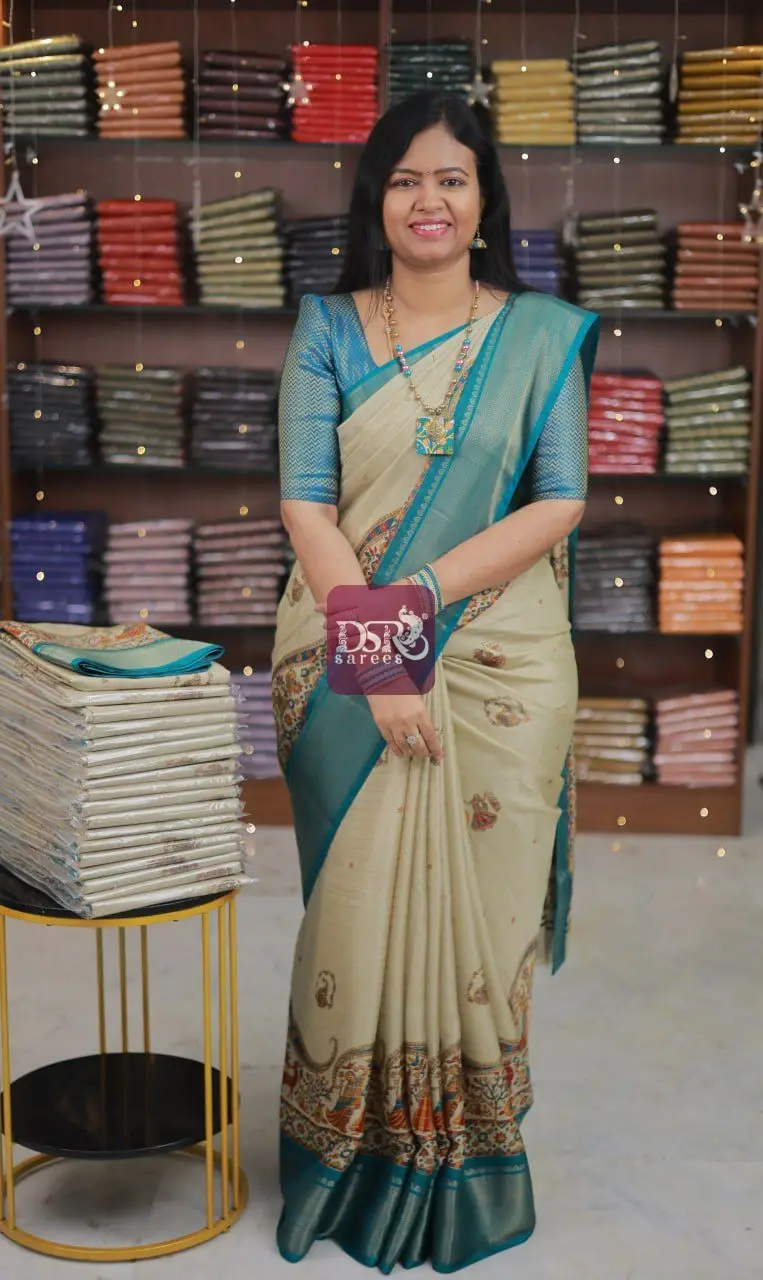 Semi Dola Linen Sarees