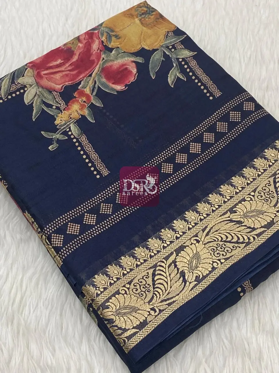 Viscose Chiffon Saree - vol9