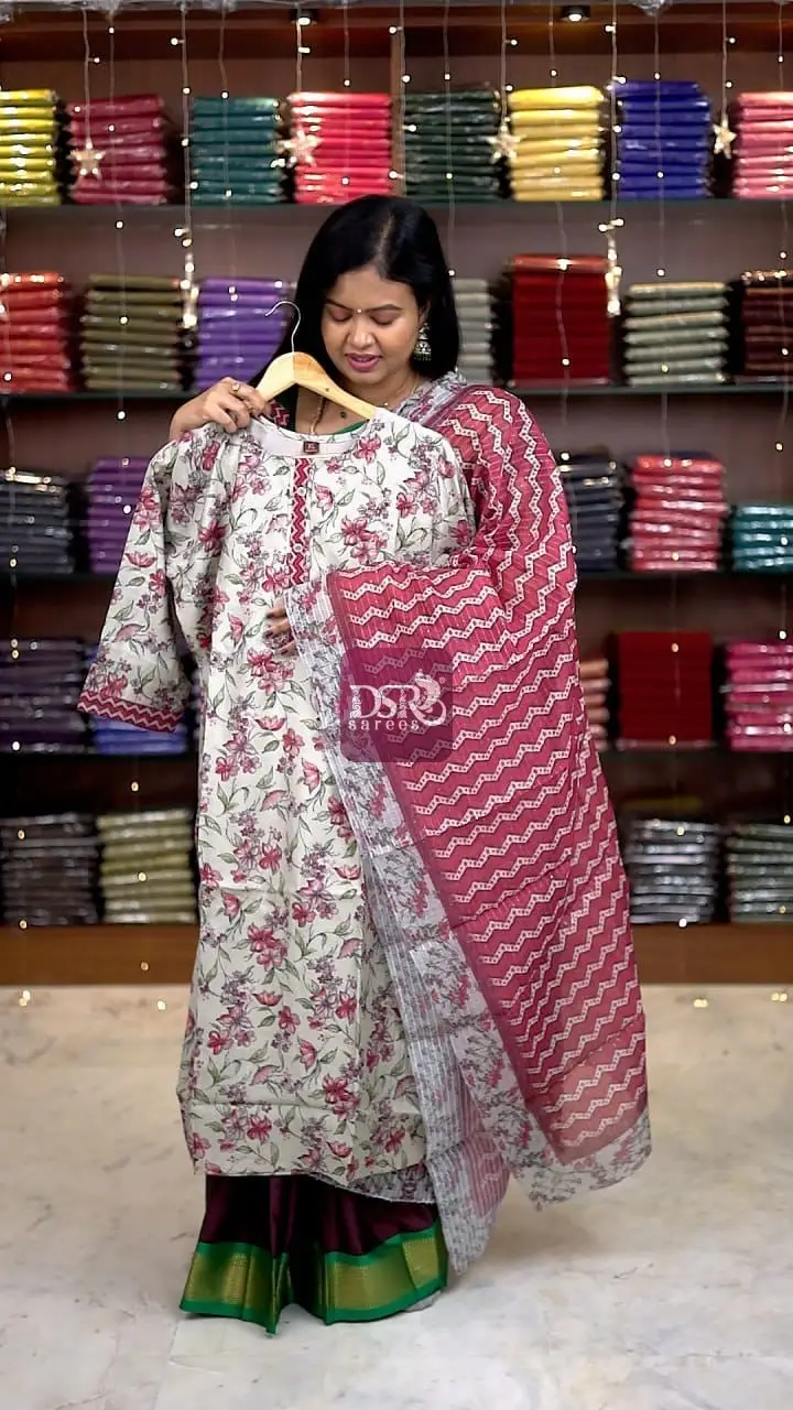 Muslin Designer Kurti Sets