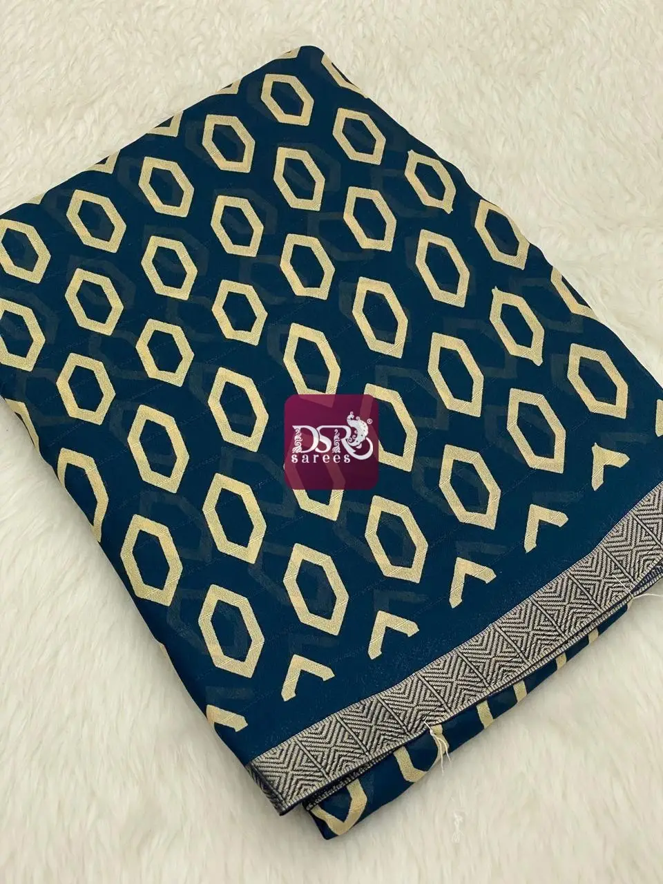 Viscose Chiffon Sarees