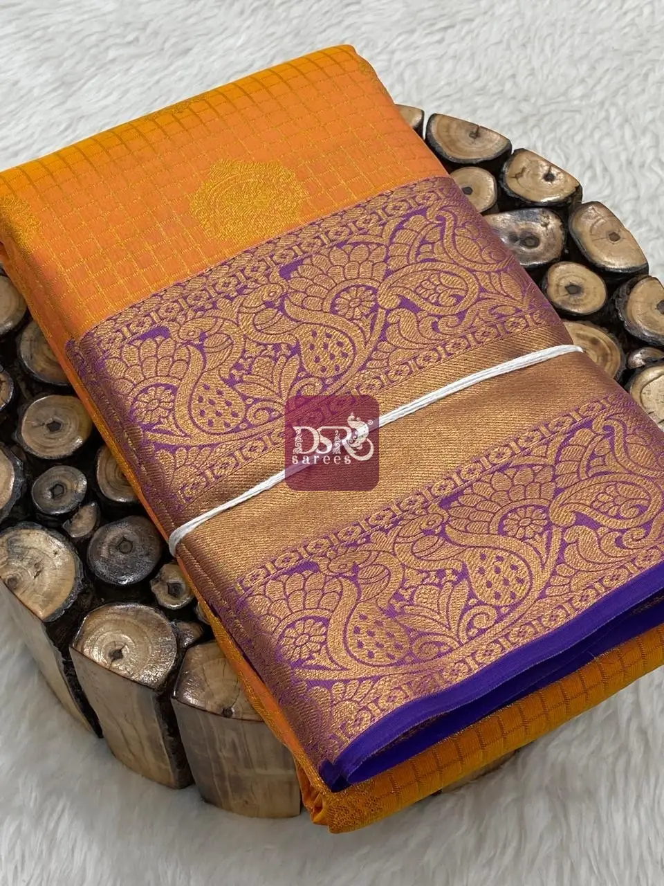 Checks Butta Bridal Sarees