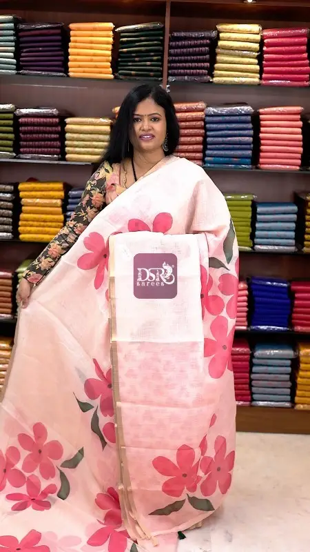 Linen Cotton Sarees
