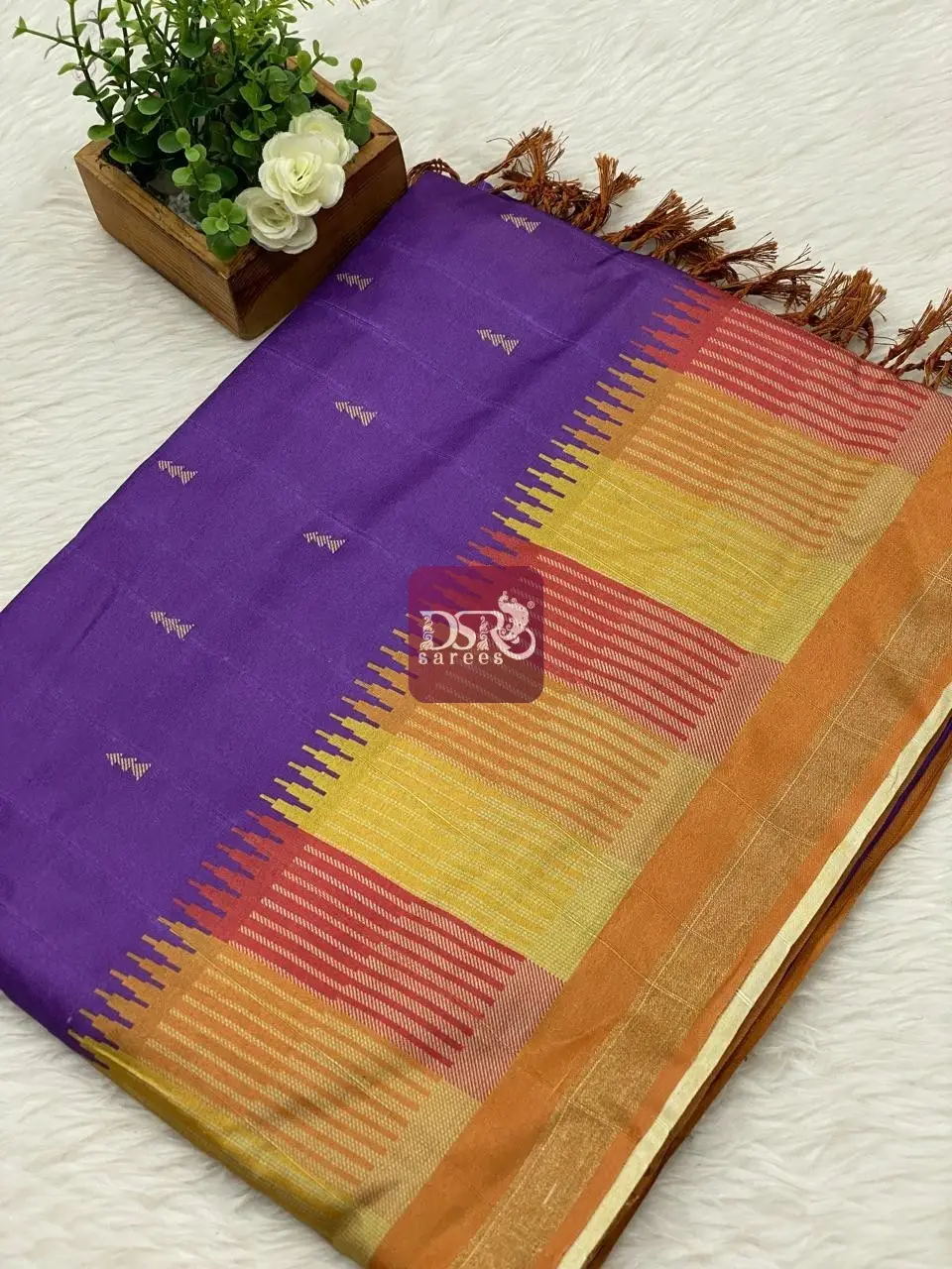 Semi Tussar Jute Silk Sarees