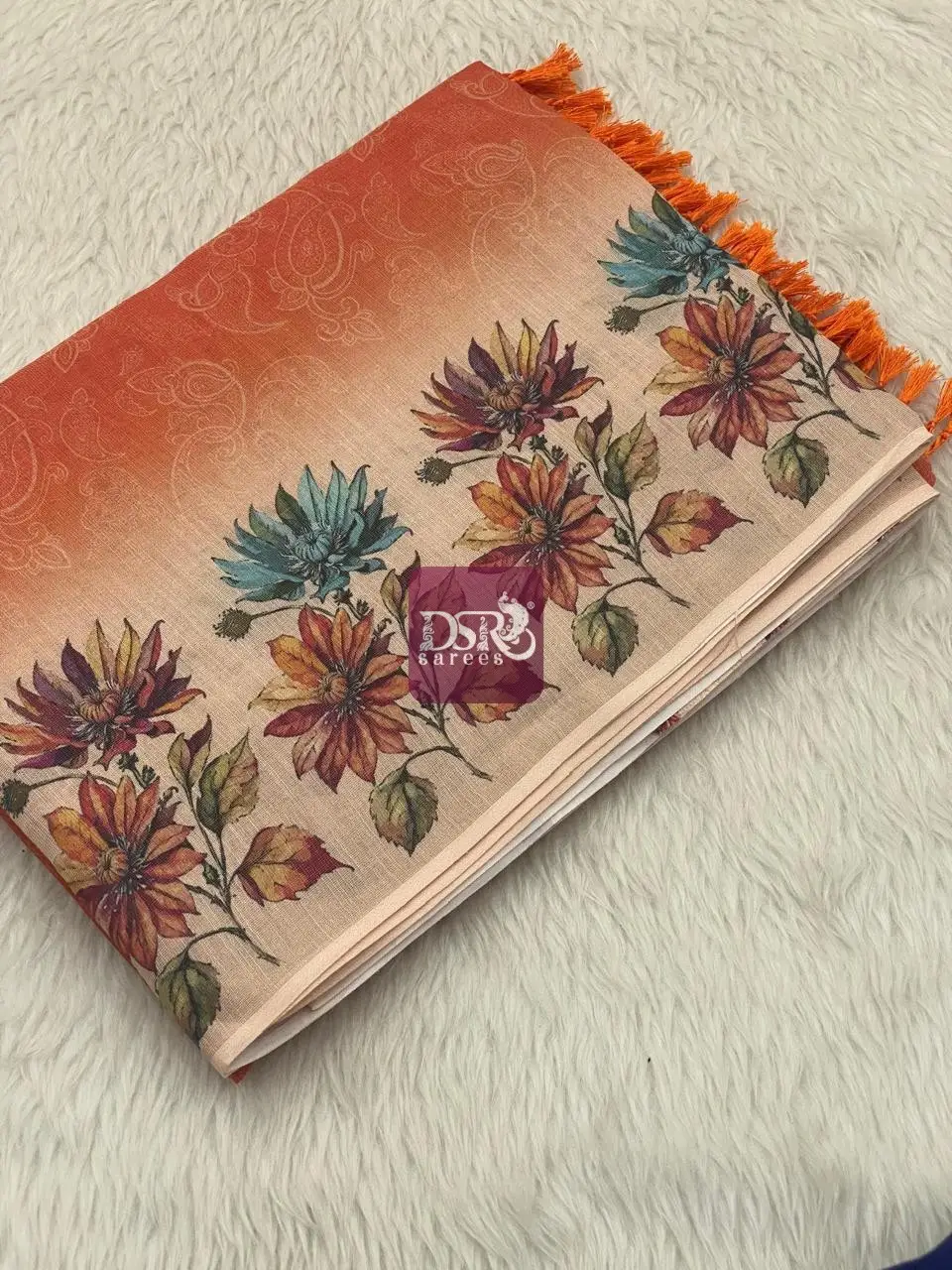 Linen Khadhi Tissue Sarees