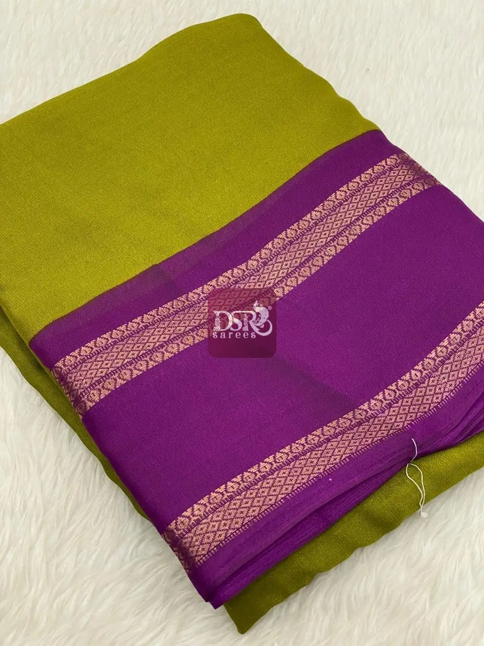 Viscose Chiffon Sarees - vol1