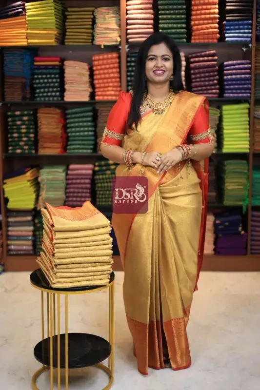 Banarasi Tissue Kattan Bridal