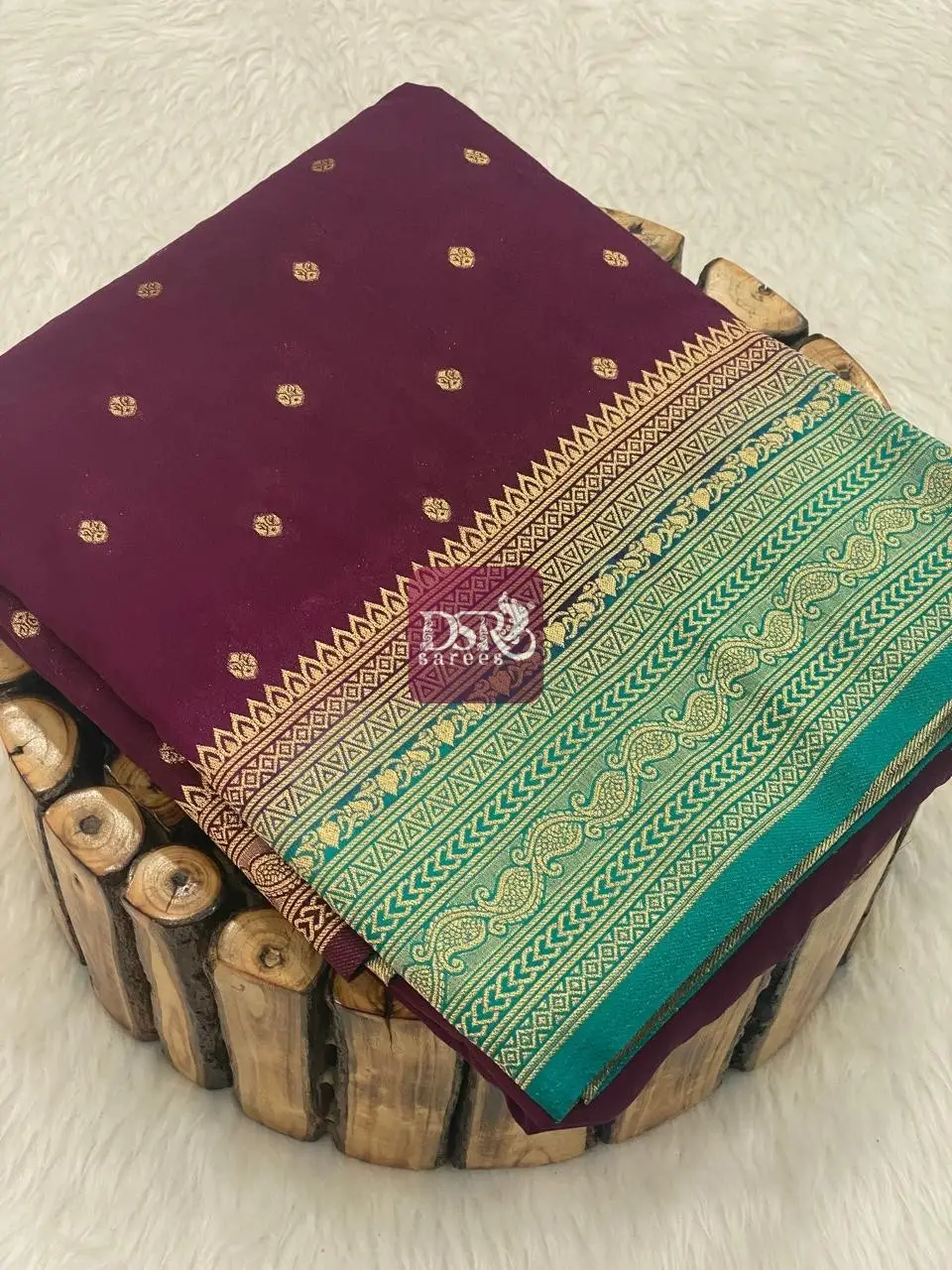 Viscose Crepe Silk Sarees