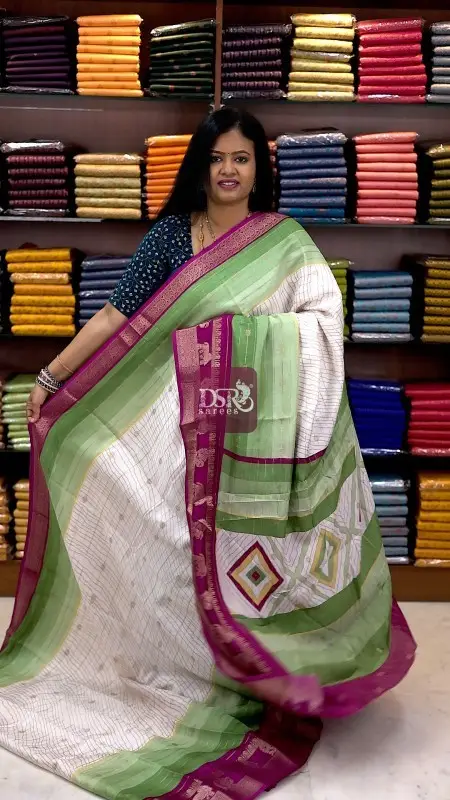 Semi Mysore Georgette Saree