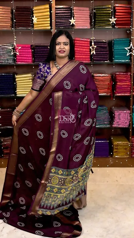 Viscose Chiffon Sarees - vol1