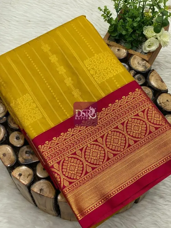 Premium Kanchi Korvai Border Saree- vol3