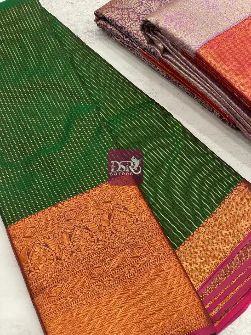 Tissue Korvai Silk Sarees
