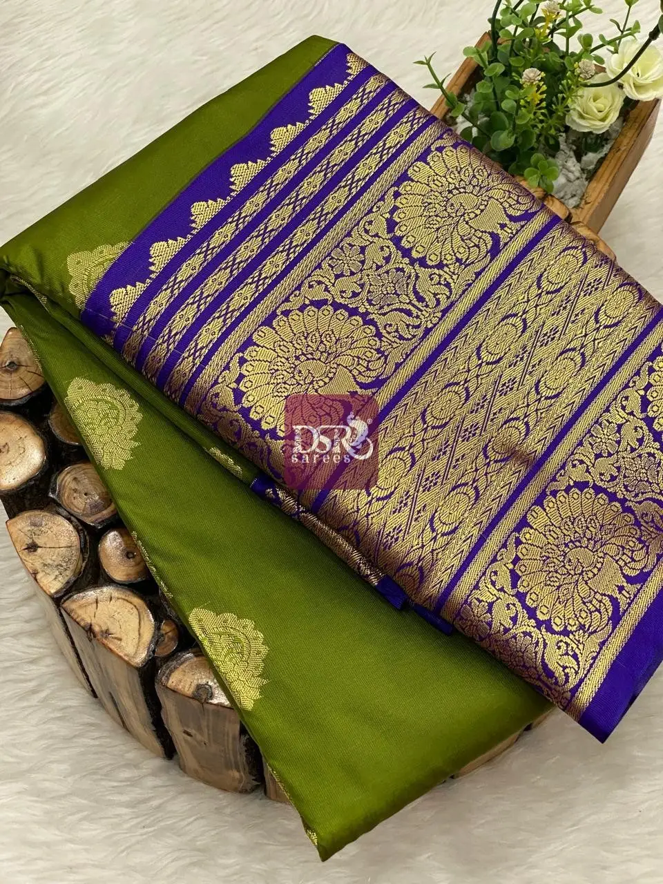 Semi Gadwal Border Sarees - Vol 1