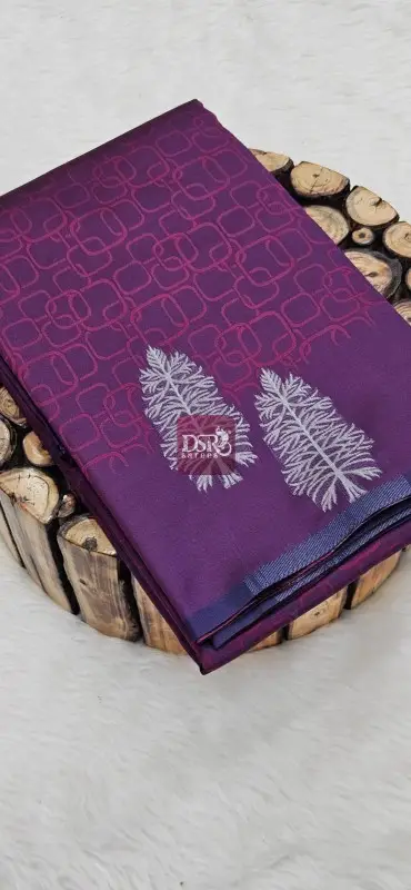 Silver Zari Soft Silk Sarees - vol1
