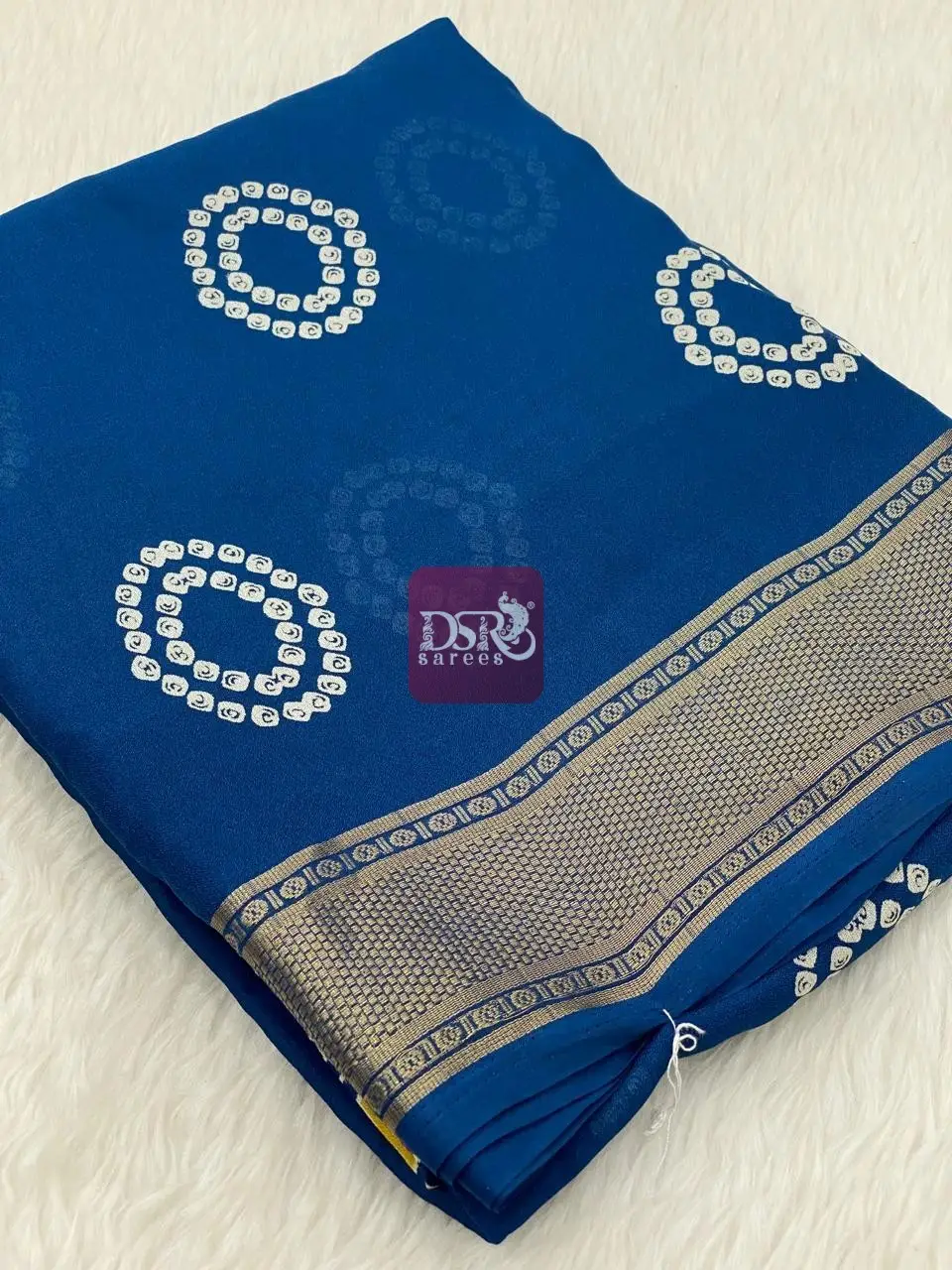 Viscose Chiffon Sarees - vol1