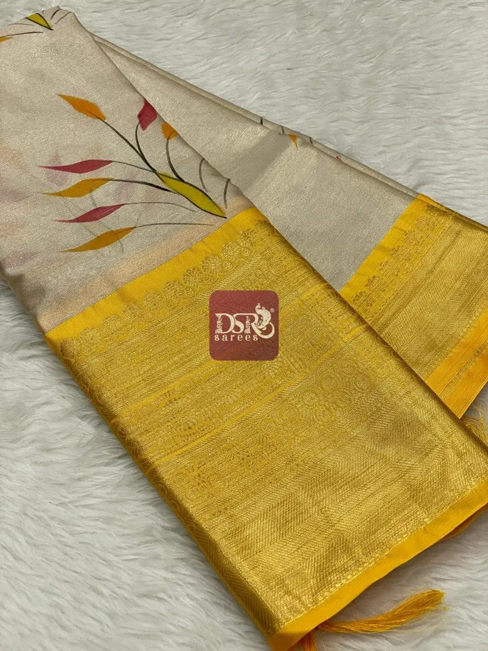 Printed Tissue Silk Sarees