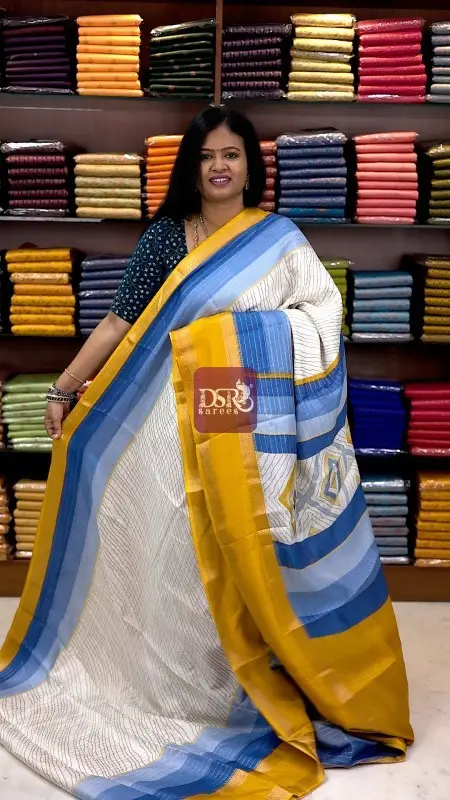 Semi Mysore Georgette Saree