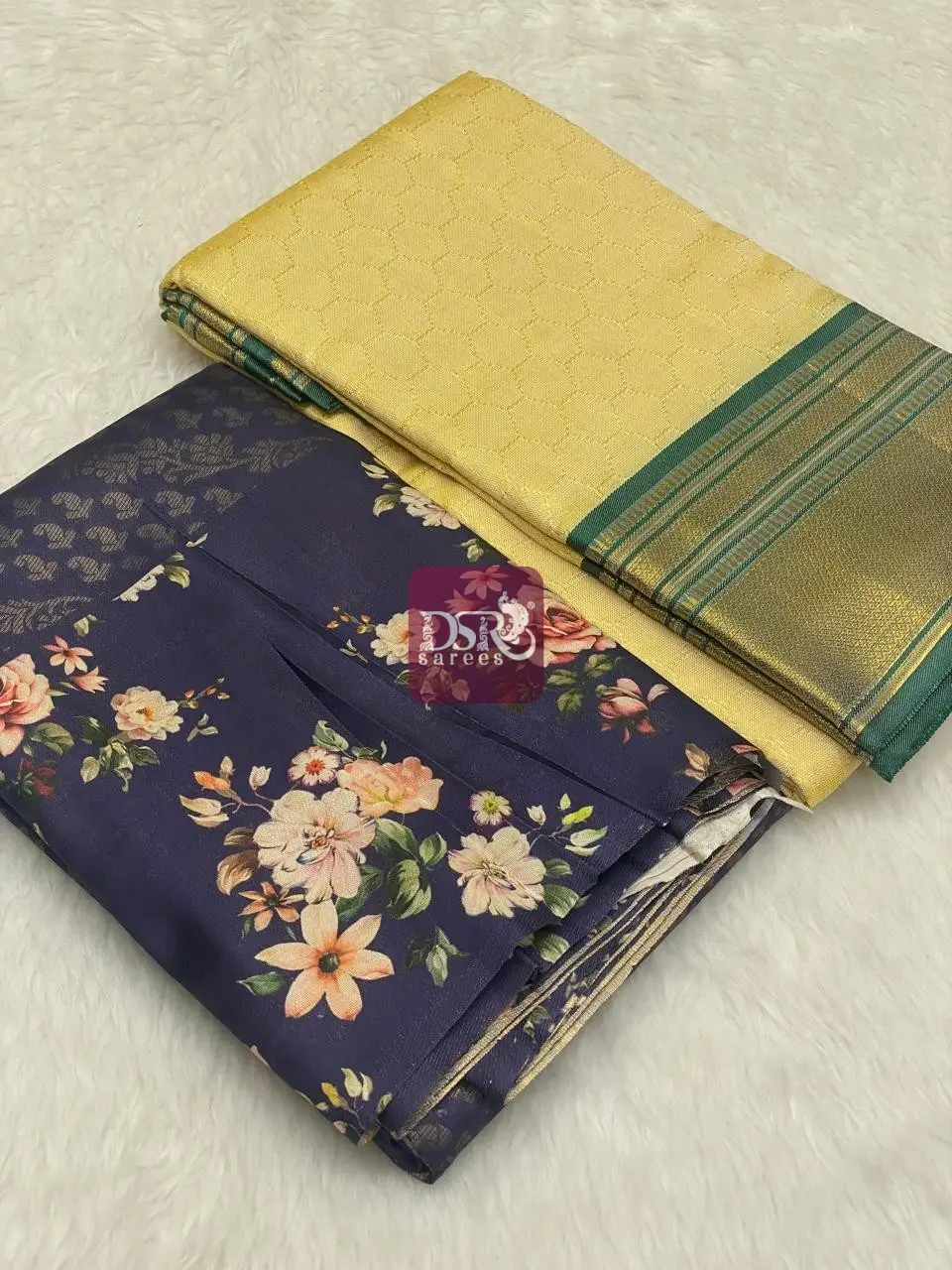 Gaji Silk + Brocade Silk