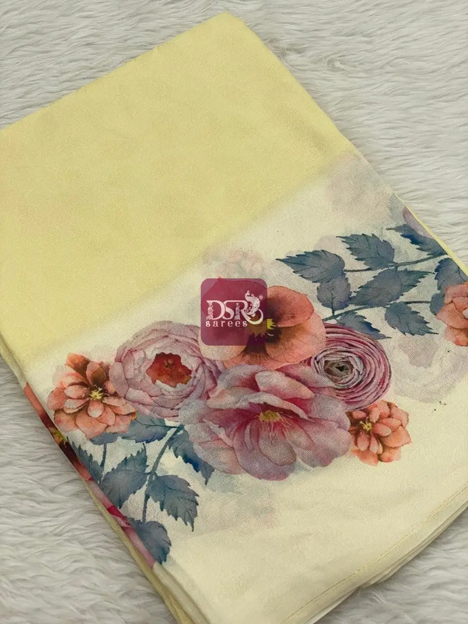 Viscose Digital Print Sarees