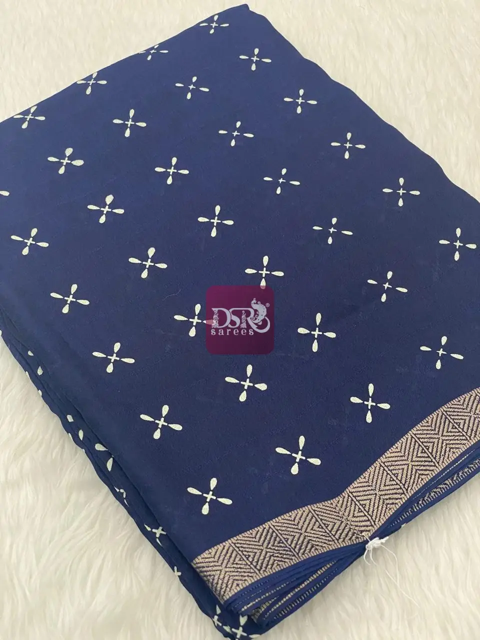 Viscose Chiffon Saree - vol8