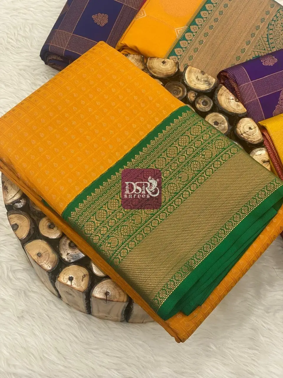1000 Butta Korvai Border Saree