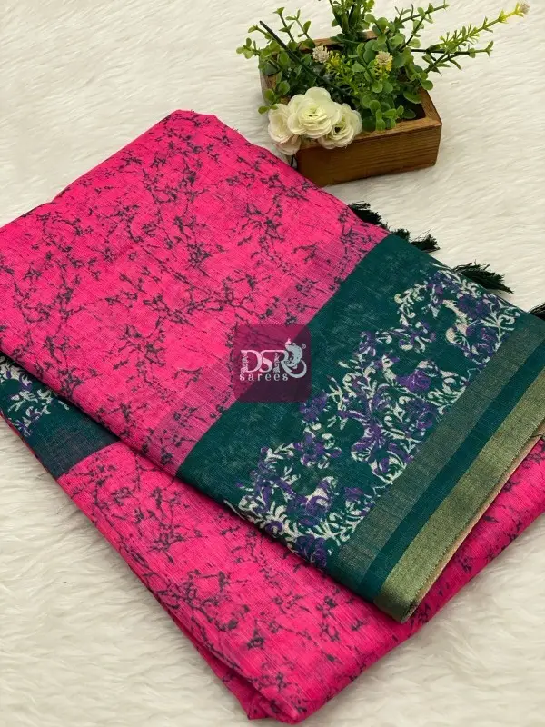 Chanderi Sico Sarees