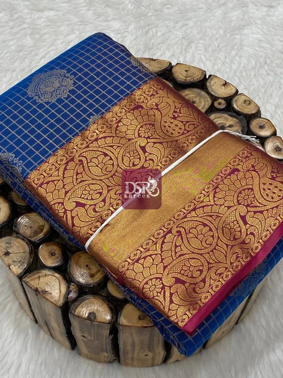 Checks Butta Bridal Sarees