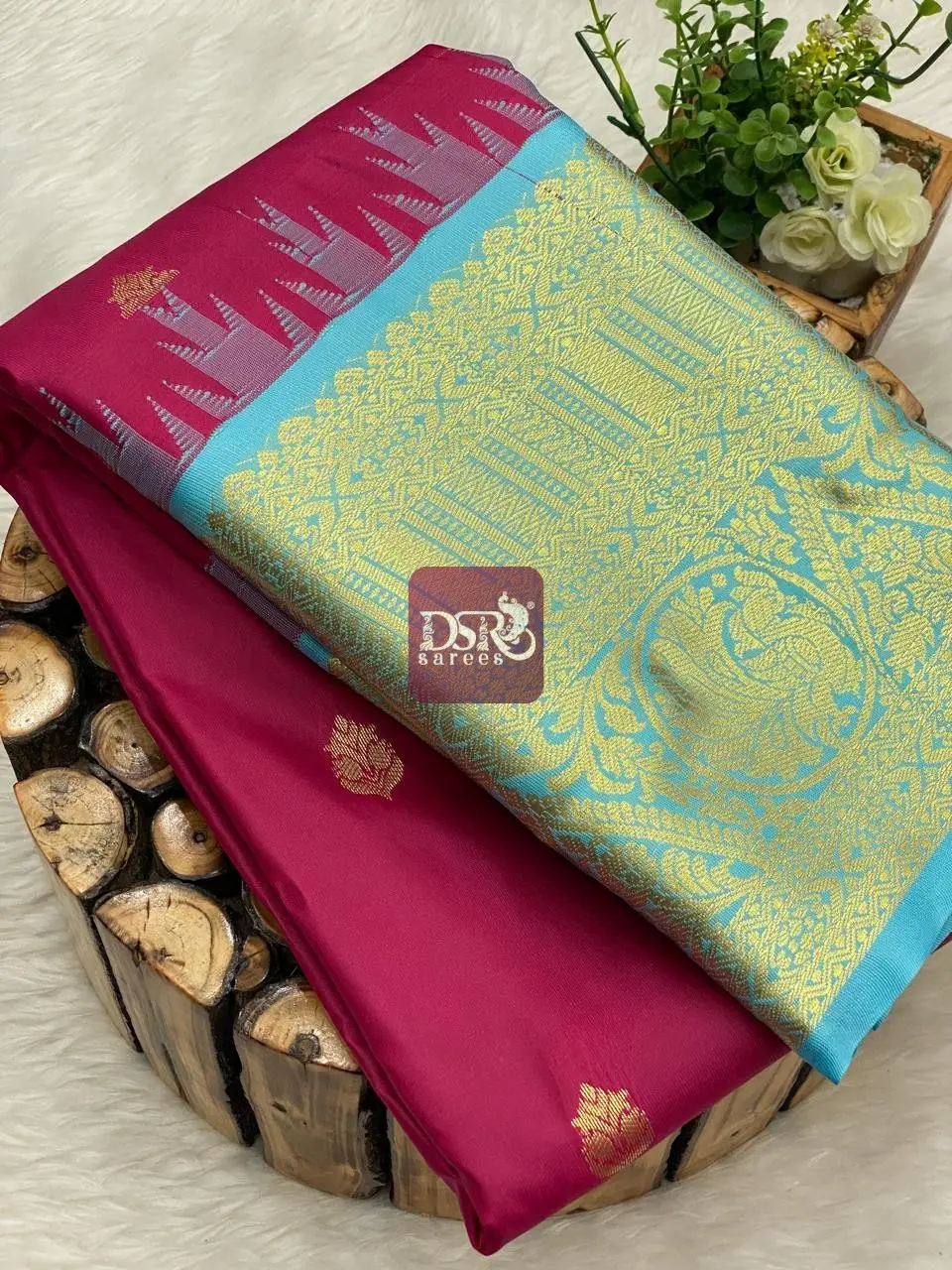 Semi Gadwal Border Sarees - Vol 1