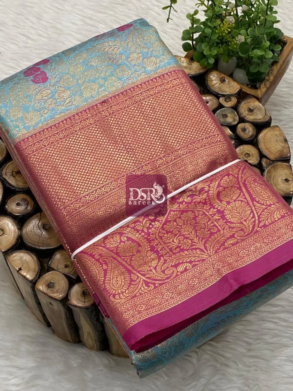Meena Kari Tissue Bridal Sarees - vol1